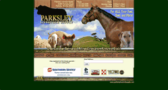 Desktop Screenshot of parksleylivestocksupply.com